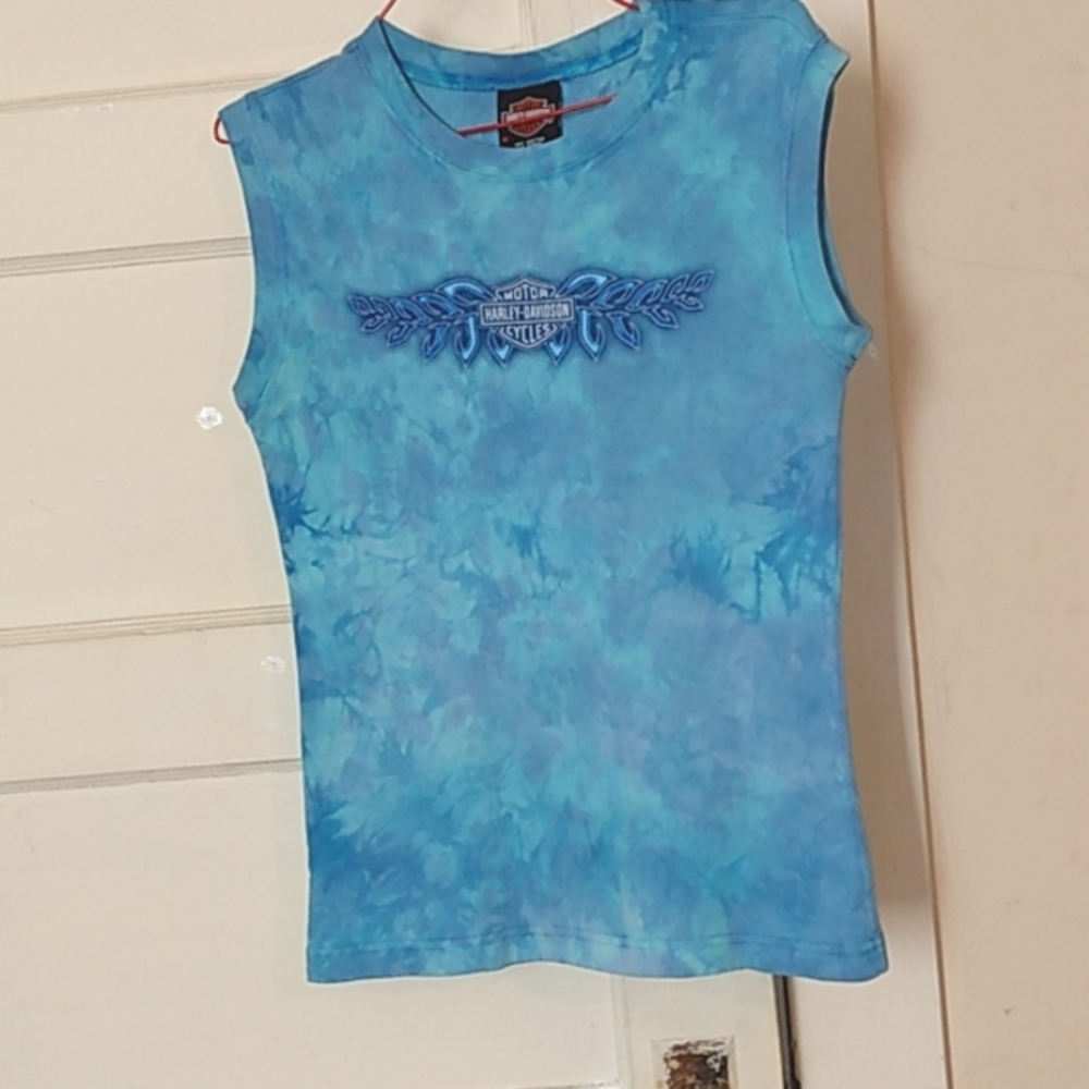 Harley Davidson medium sleeveless t shirt